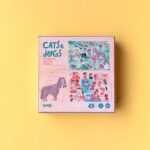 puzzle reversible cats and dogs 24 piezas