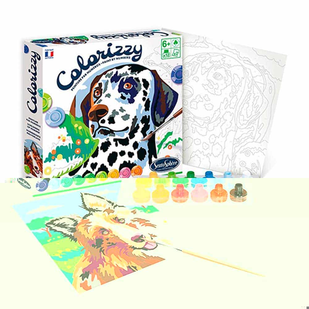 colorea por números perros colorizzy colorea por números perros colorizzy