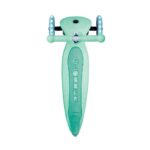 Patinete plegable Globber Eco verde pistacho con luces