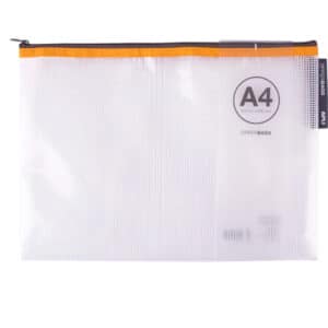 Bolsa transparente porta todo para organizar juguetes A4