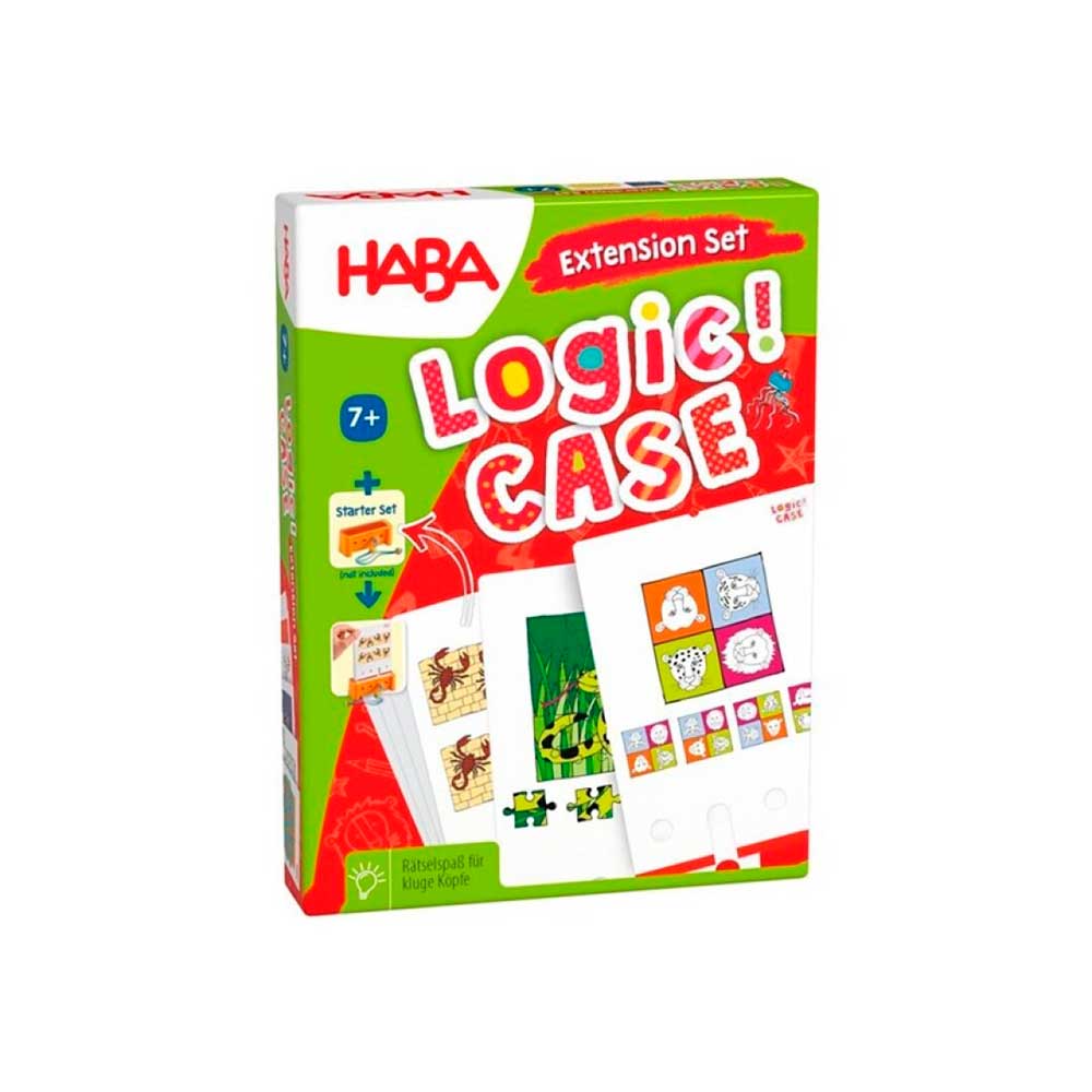 Extensión LogiCase 7 años Animales peligrosos caja exterior de la ampliación del juego logic case 7 años