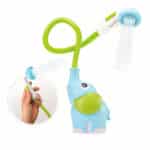 Ducha elefante azul para el baño