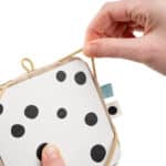 Porta tarjetas de contrastes para bebés