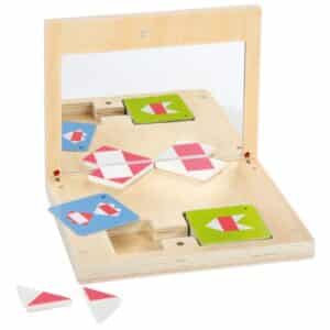 Juego de simetrías con espejo Educate con propuestas de actividad