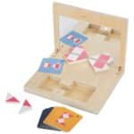 Juego de simetrías con espejo Educate con propuestas de actividad