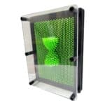 Molde de clavos fluorescente para hacer formas reales