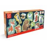 Caja de los diez puzzles evolutivos amigos del bosque