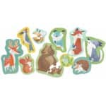 10 puzzles evolutivos amigos del bosque