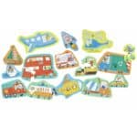 15 puzzles evolutivos ruedas y maravillas