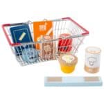 Set de alimentos cesta de la compra Fresh