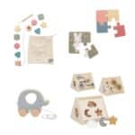 Todo lo que incluye la Caja Juega y aprende 18-24 meses, set de 4 juguetes