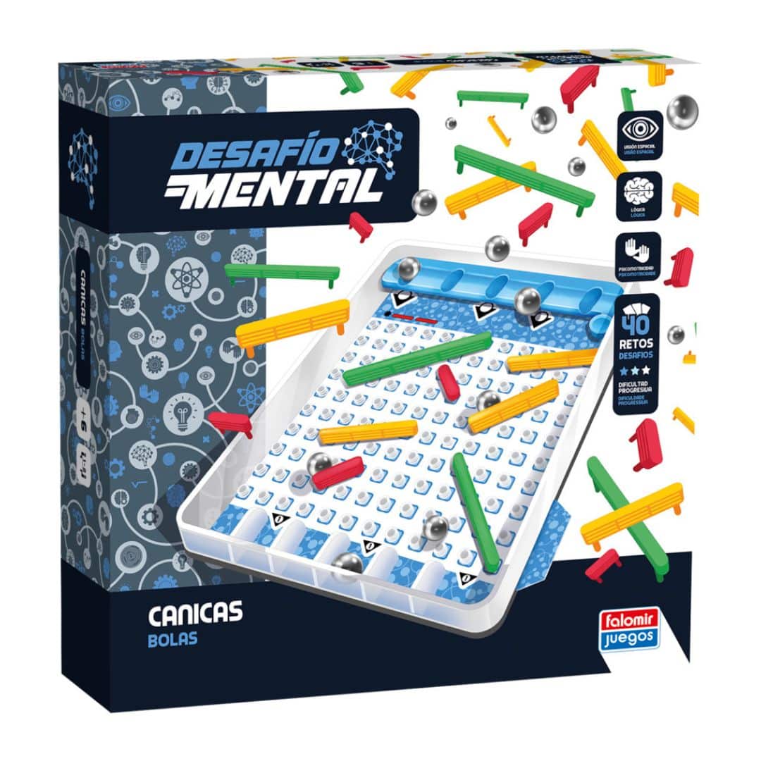 Canicas, desafío mental. Juego de lógica Canicas, desafío mental. Juego de lógica foto de producto