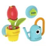 Cucú, abeja y flor juguete de agua para la bañera todo lo que incluye
