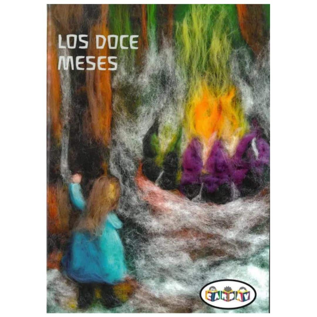 Los doce meses, cuento infantil Waldorf Portada de Los doce meses, cuento infantil Waldorf