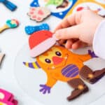 imagen de un monstruo del Costu' Monsters, juego de observación y velocidad