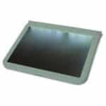 Kidydraw, tableta luminosa reversible vista por la parte oscura
