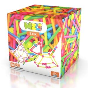 Caja de Meli Stick neón de 150 piezas