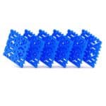 Plataforma base azul para construcciones Meli Maxi foto 6 unidades incluidas en el pack