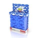 Plataforma base azul para construcciones Meli Maxi pack de 6 foto caja