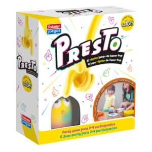 Presto, el rápido juego de hacer pop, caja