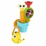 Sube sube caracol, juguete para la bañera con regadera