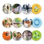 Tarjetas del juego Las 3R: Reduce, Reutiliza y Recicla