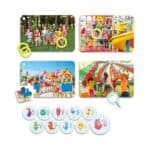 Contenido de Find the birds, aprender a contar juego cooperativo
