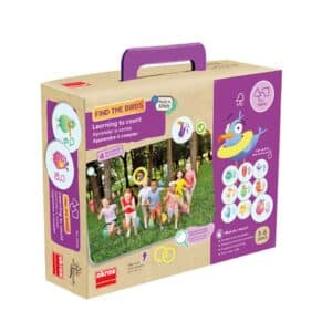 Find the birds, aprender a contar juego cooperativo caja