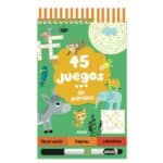 imagen del Cuaderno de actividades reutilizable 45 juegos de animales
