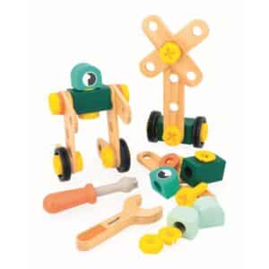 Construcciones hechas con las piezas del Barril de bricolaje de 50 piezas con plantillas