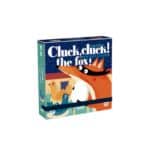 Caja de Cluck, cluck! The fox! versión mini, juego cooperativo