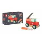 Caja y Coche gato para construir Brico Kids