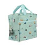 Bolsa de merienda térmica colección Trucks vista lateral