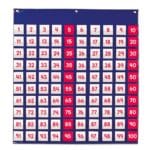 Tablero del 100 con bolsillos personalizable