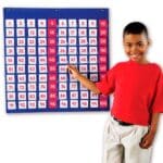 Tablero del 100 con bolsillos personalizable - Imagen 2
