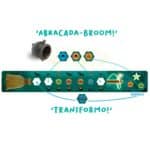 imagen del tablero de Juego de memoria y toma de decisión Abracadabra Broomm