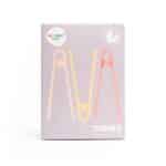 Caja del Set de 3 pinzas Play tray coral
