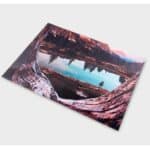 Vinilo A2 para minimundos temática lago imagen de portada