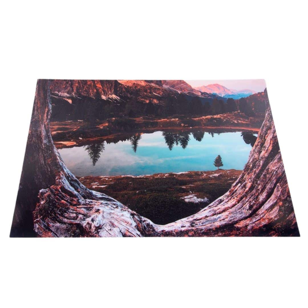 Vinilo A2 para minimundos temática lago Vinilo A2 para minimundos temática lago foto de producto