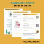 Paginas de muestra del imprimible para modificar el cuento The Elf On The Self