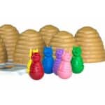 Abejitas y colmenas de Abejitas Zum Zum, juego infantil de memoria