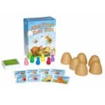 Caja y contenido de Abejitas Zum Zum, juego infantil de memoria