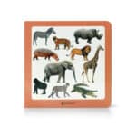 Portada del Libro de fotografías reales Animales salvajes 3 de Nowordbooks