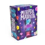 La morada maldita, juego de rapidez visual caja