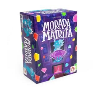 La morada maldita, juego de rapidez visual caja