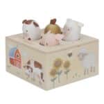 Pop up animales Pequeña granja de Little Dutch sobre fondo blanco