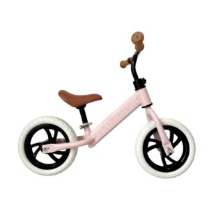 Bicicleta de equilibrio sin pedales Premium rosa