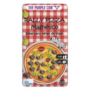 Caja de Juego de bolsillo magnético en lata Rally pizza