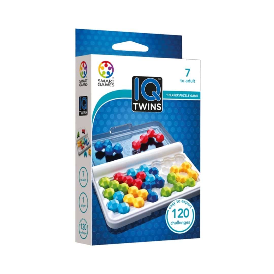 IQ Twins, juego de lógica para 1 jugador de Ludilo Caja del IQ Twins, juego de lógica para 1 jugador de Ludilo