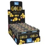 Expositor del Juego de bolsillo en lata de metal, Gold